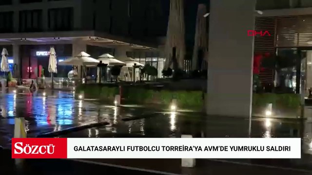 Beyoğlu’nda Galatasaraylı futbolcu Torreira’ya AVM’de yumruklu saldırı