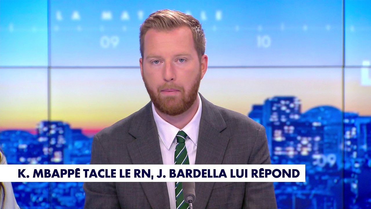L'édito de Thomas Bonnet : «K. Mbappé tacle le RN, J. Bardella lui répond»
