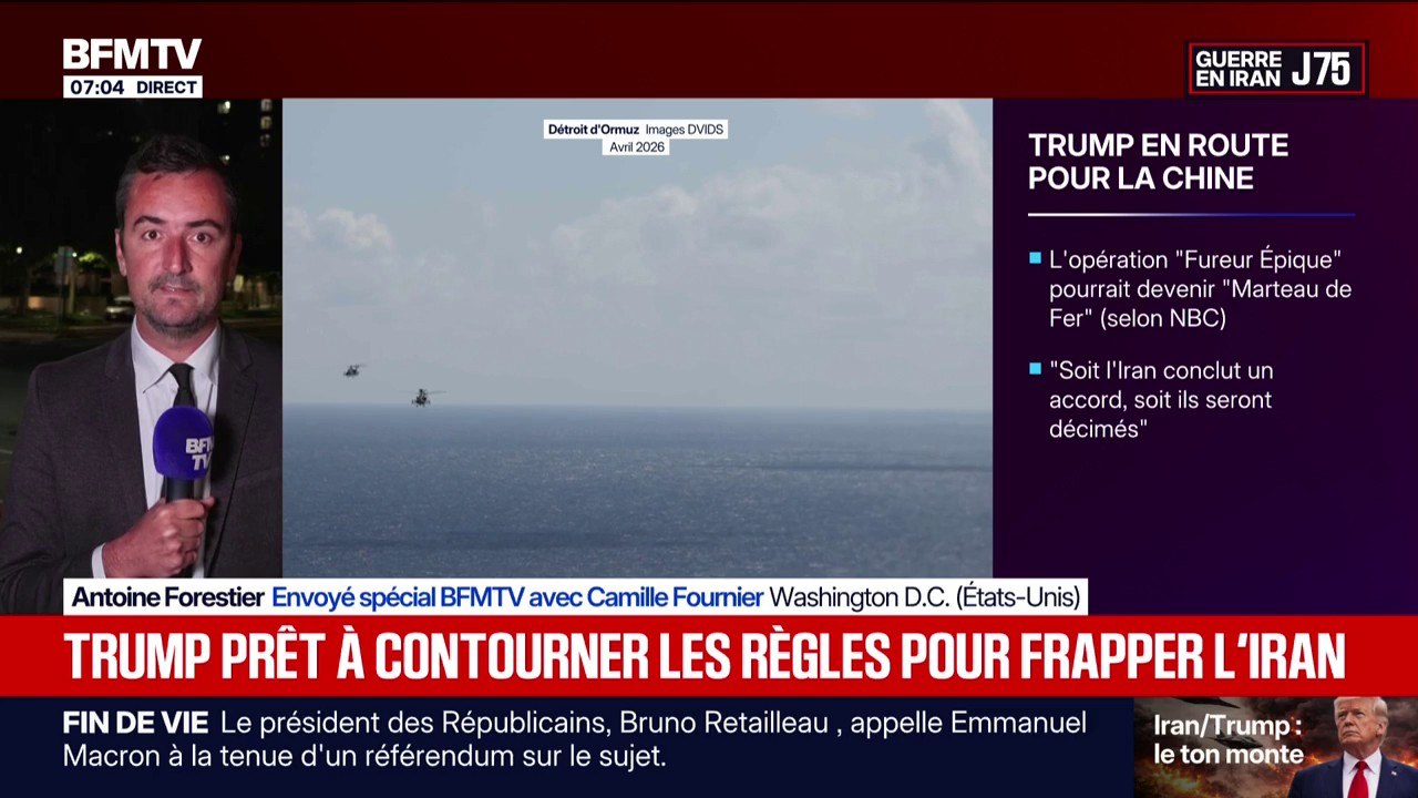 Moyen-Orient: en cas de reprise des combats, les États-Unis lanceraient l'opération "Marteau de Fer"