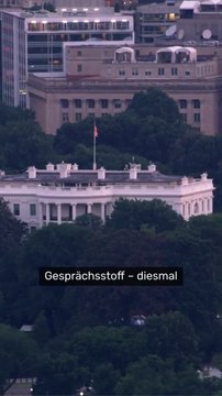 No Glomex Donald Trump: Seltsame Szene im Weißen Haus - Trump irritiert mit abruptem Rede-Stopp