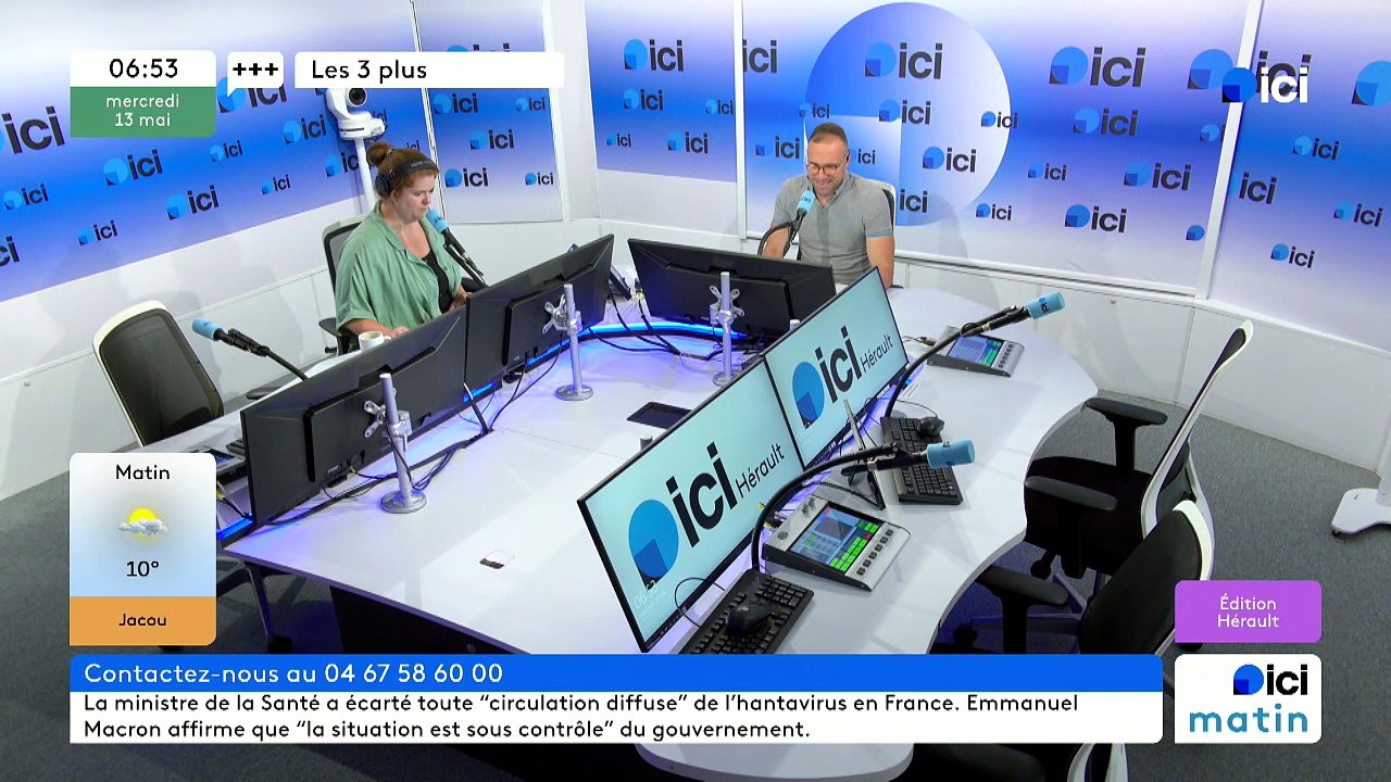 13/05/2026 - ici matin par ici Hérault en vidéo