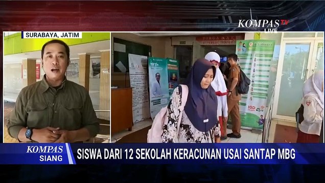 TERBARU! Progres Kasus Keracunan MBG di Surabaya: 7 Siswa Masih Dirawat, Sampel Menu Diuji