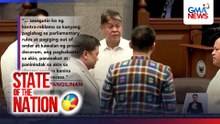 Sen. Padilla at Pangilinan, nagkasagutan sa usapin ng tangkang pag-aresto kay Sen. Dela Rosa | SONA