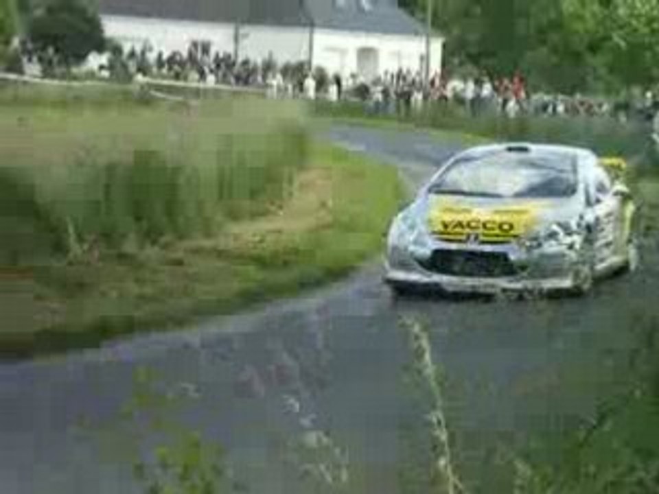 Bengué Peugeot 307 WRC rallye Limousin 2008