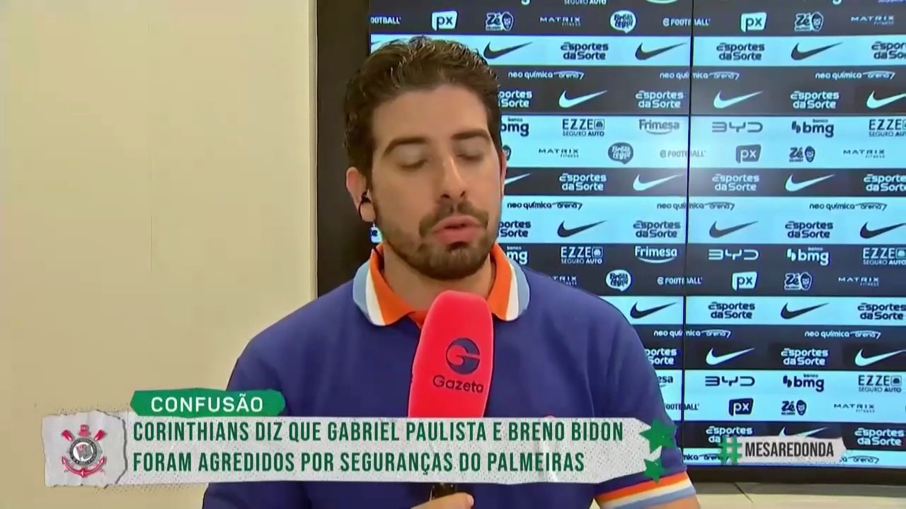 Tiago Salazar detalha confusão que marcou fim do Derby em Itaquera