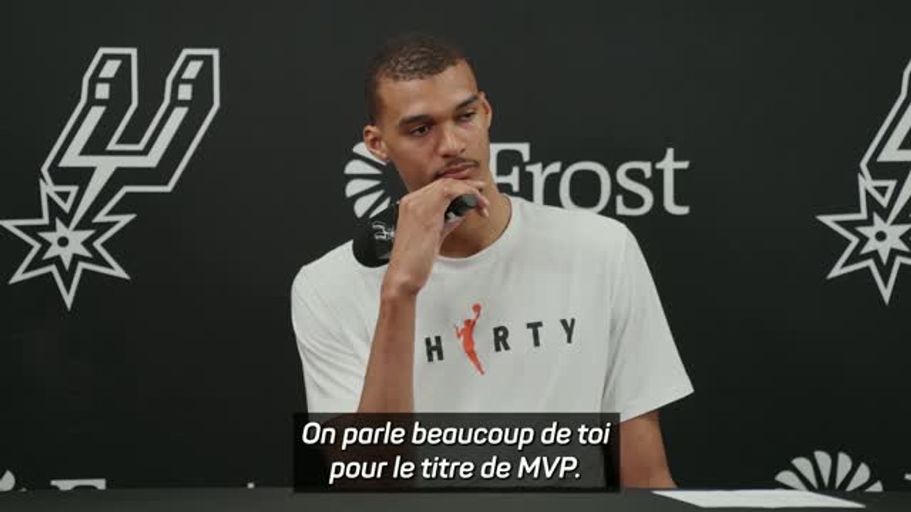 Spurs - Wembanyama : "Qui sont les autres candidats ?"