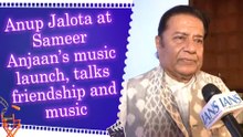 Anup Jalota at Sameer Anjaan’s music launch, talks friendship and music