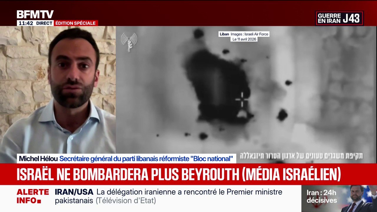Guerre au Moyen-Orient: "Il est essentiel de mettre un terme à ces bombardements israéliens", affirme Michel Hélou, secrétaire général du parti libanais "Bloc national"