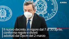 Si' a deroghe per riaperture locali ma Italia senza regioni gialle fino al 30 aprile