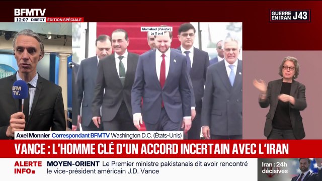 Pourparlers Iran/États-Unis: au cœur des négociations à Islamabad, JD Vance se place déjà pour une candidature à la présidentielle 2028