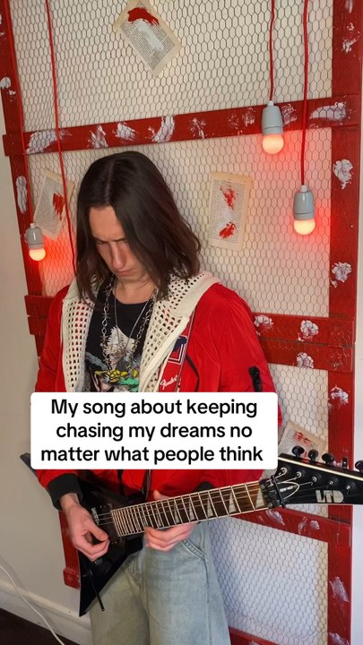 It’s called ´Those Who Dream’ and it’s out everywhere with a cool music video 🎬🤘