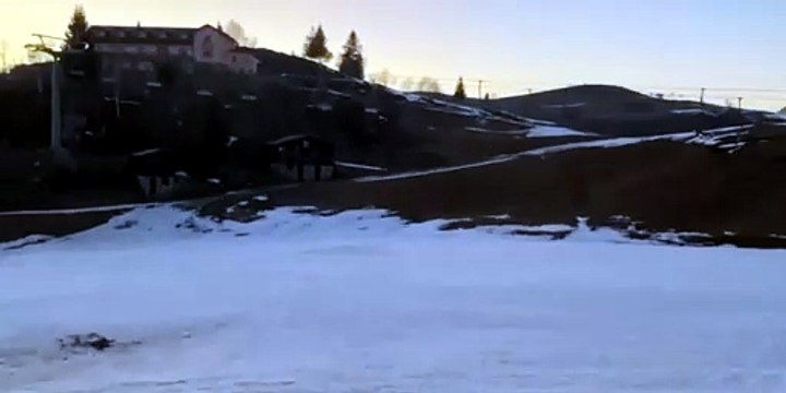Barzio, un lupo sulle piste da sci: avvistato un esemplare solitario ai Piani di Bobbio