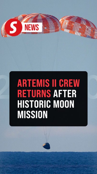 'A perfect mission': Artemis II astronauts return to Earth