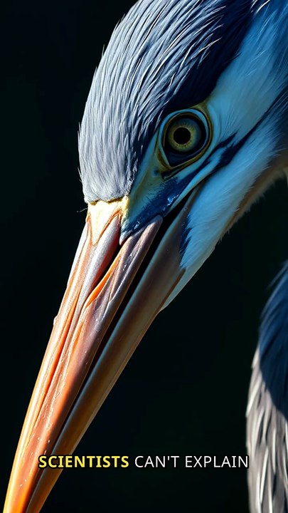 Herons Hunt With a SIXTH SENSE?!