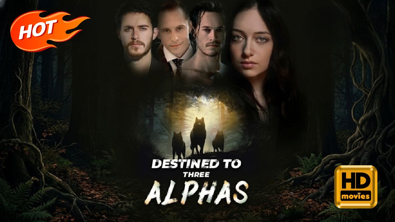 Destined to Three Alphas | Full Movie HD - Romance Sweet Romance Fantasy Romantic Visually Striking Love Triangle USA Castle Forest Pool Contemporary All Ages Alpha Luna Servant Strong-Willed Protective Husband Contract Lovers Super Power