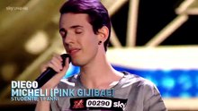 Un'ovazione per Diego Micheli a X Factor