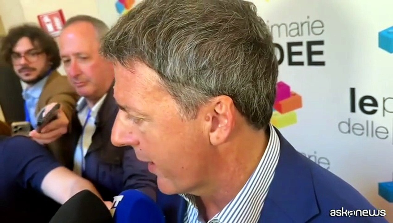 Renzi: primarie delle idee per offrire un'alternativa agli italiani