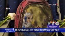 Momen Haru, Delegasi Iran Kenang Siswa Korban Serangan AS-Israel Dengan Bawa Foto | KOMPAS PETANG