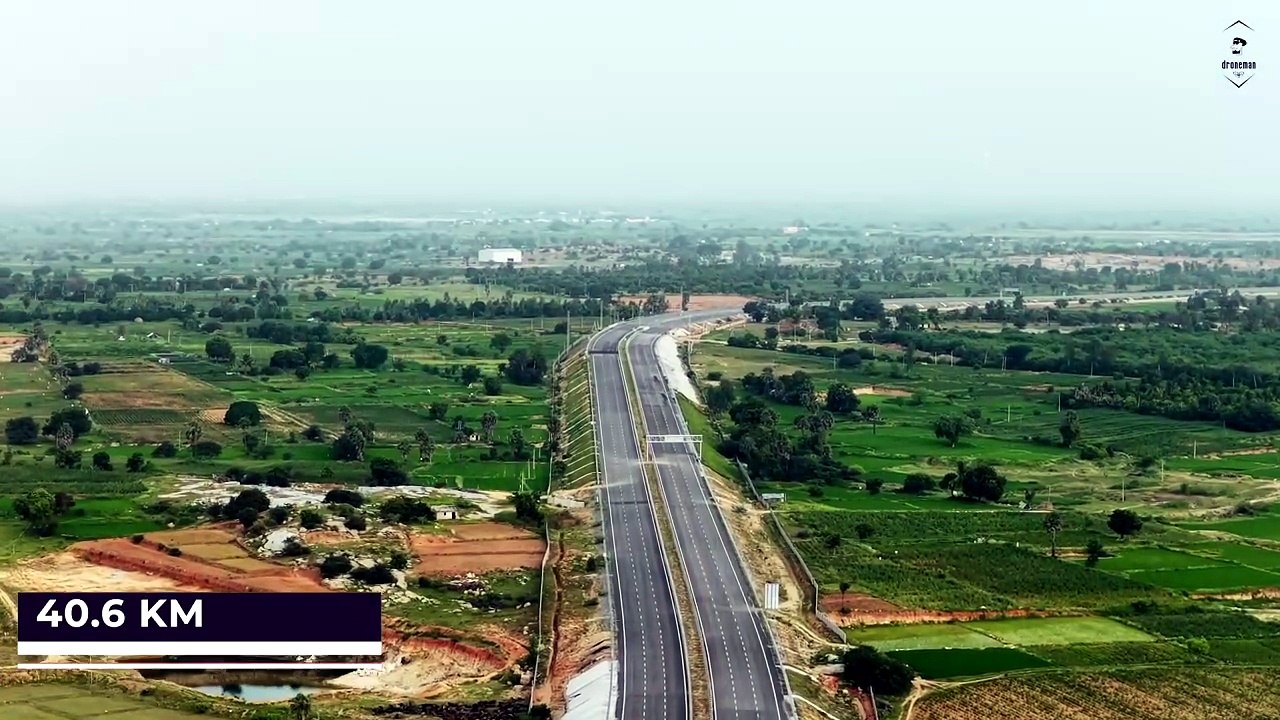 Surat Chennai Expressway Progress In Telangana State _ 2nd Longest Expressway Of India