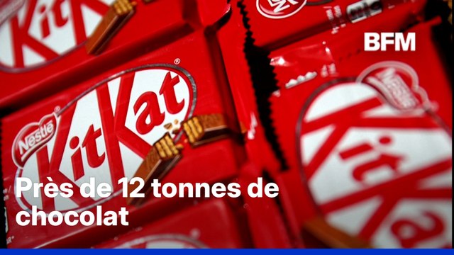 Kitkat réagit avec humour au vol d'un camion de marchandises transportant plus de 400.000 barres chocolatées