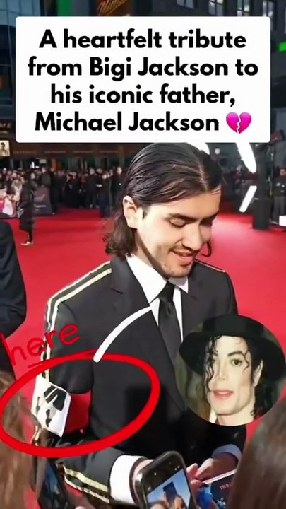 A heartfelt tribute from Bigi Jackson to his iconic father, Michael Jackson