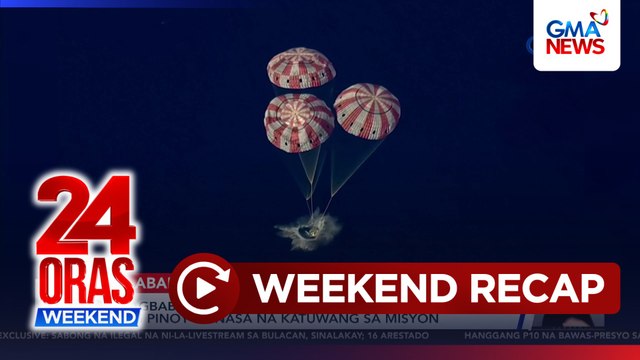 Navotas landfill fire; Batang namitas patay sa hambalos; Artemis II returns, atbp. | 24 Oras Weekend