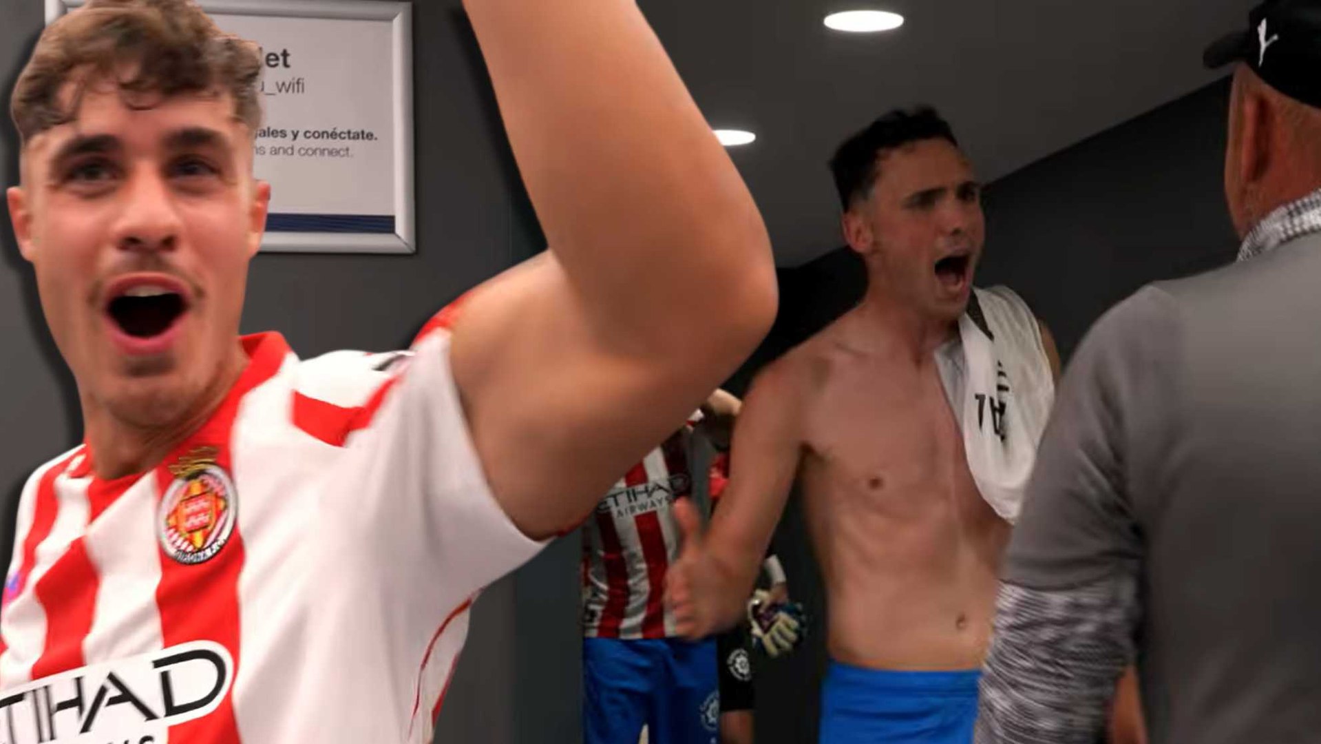 El mensaje en el vestuario del Girona: "Hoy no nos han metido cuatro..."