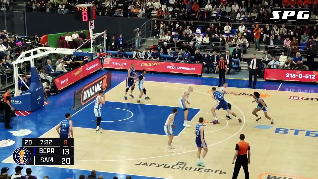 Victor Sanders Highlights 15 Pts, 4 Ast vs BC Samara 08.04.2026