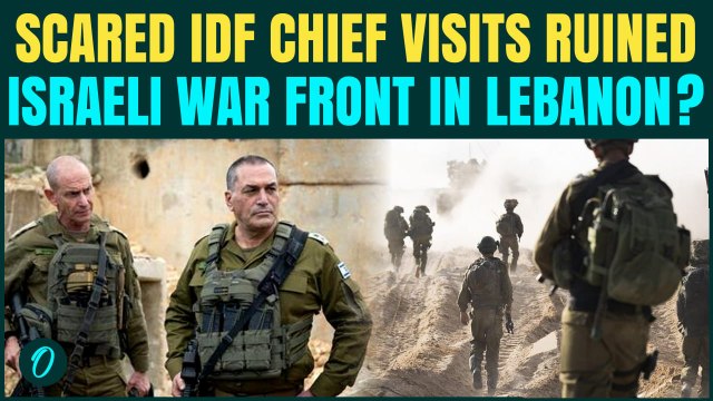 Iran War: Scared IDF Chief Visits Destroyed Israeli Front in Lebanon? Video Shows Hezbollah Success