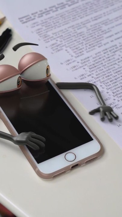 The WORST time for a phone to ring 😂📱 #school #animation