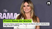 Promi-News der Woche: Carmen Geiss rastet aus, Trauer um Mario Adorf, Heidi Klums neuer Liebling