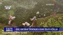 Detik-Detik Israel Hancurkan Terowongan & Gudang Senjata Hizbullah | SAPA MALAM