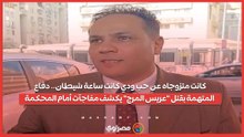 كانت متزوجاه عن حب ودي كانت ساعة شيطان.. دفاع المتهمة بقتل "عريس المرج" يكشف مفاجآت أمام المحكمة