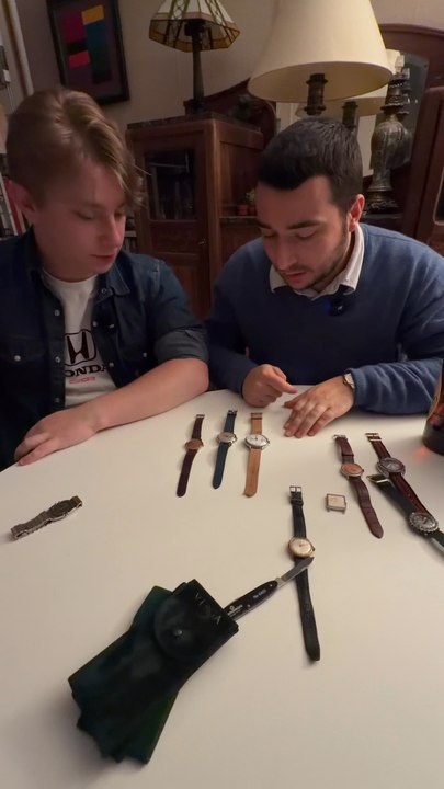 Deux amis parlent de #montres #vintage