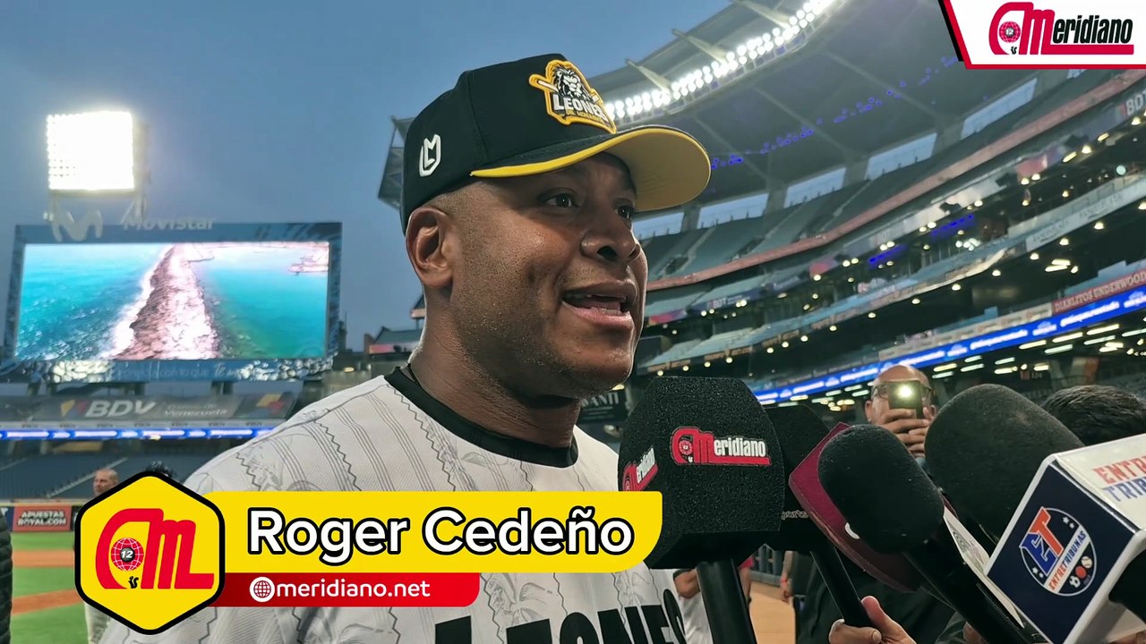 Entrevista Roger Cedeño