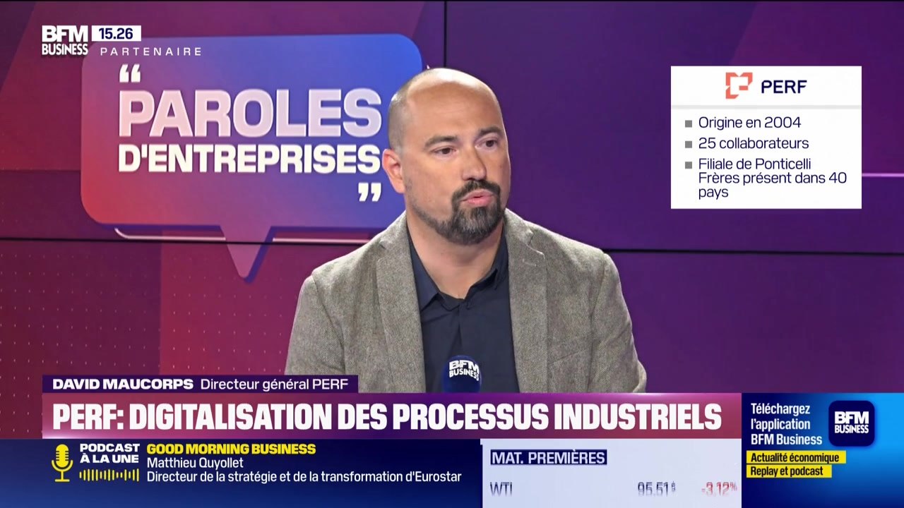 David Maucorps (PERF) : PERF, digitalisation des processus industriels - 11/04