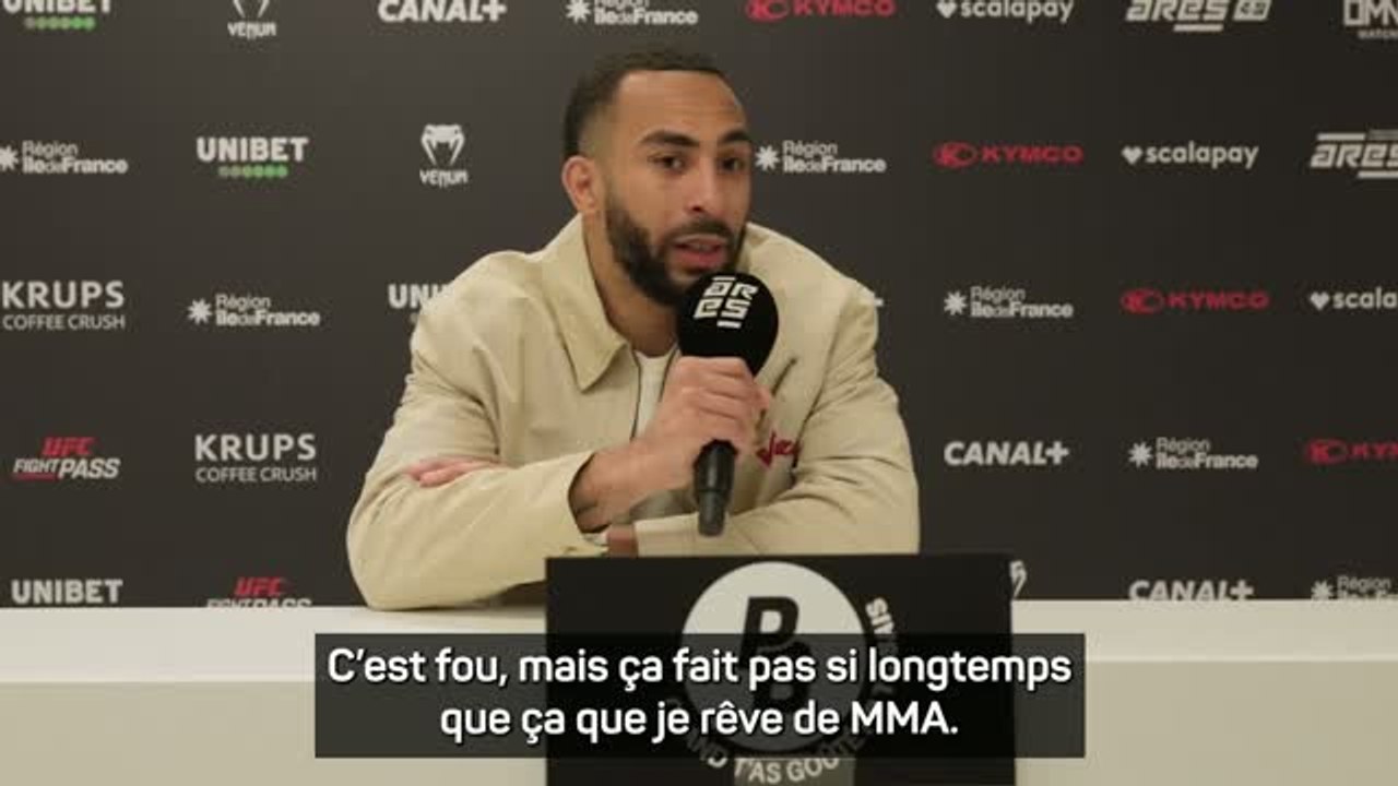 ARES 40 - Alexis Nicolas : "J'aspire à être un réel combattant de MMA"