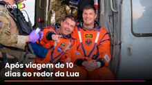 Artemis II: astronautas estão ‘felizes, saudáveis e prontos para voltar para casa’, diz Nasa
