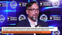 Arauco recibió una doble distinción en Misiones y reafirmó su apuesta al empleo