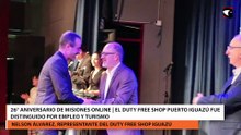 El Duty Free Shop Puerto Iguazú fue distinguido por empleo y turismo