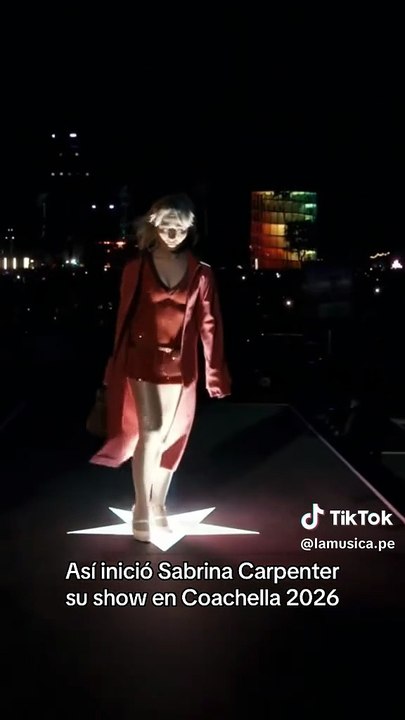 Sabrina Carpenter y su presentación en Coachella