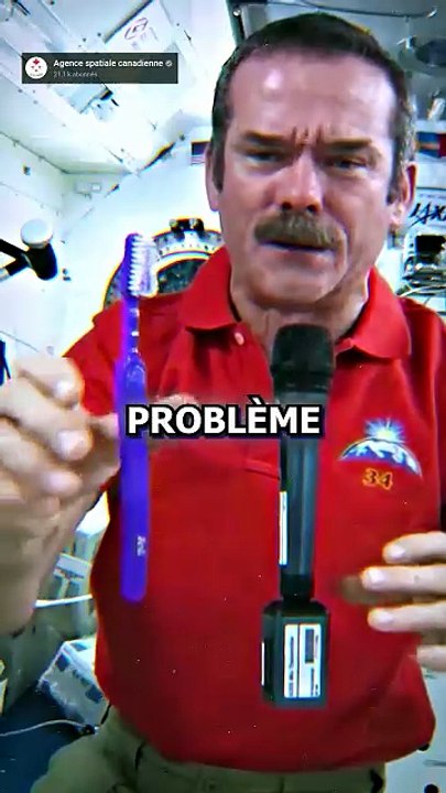 Ne pleurez pas dans l'espace !