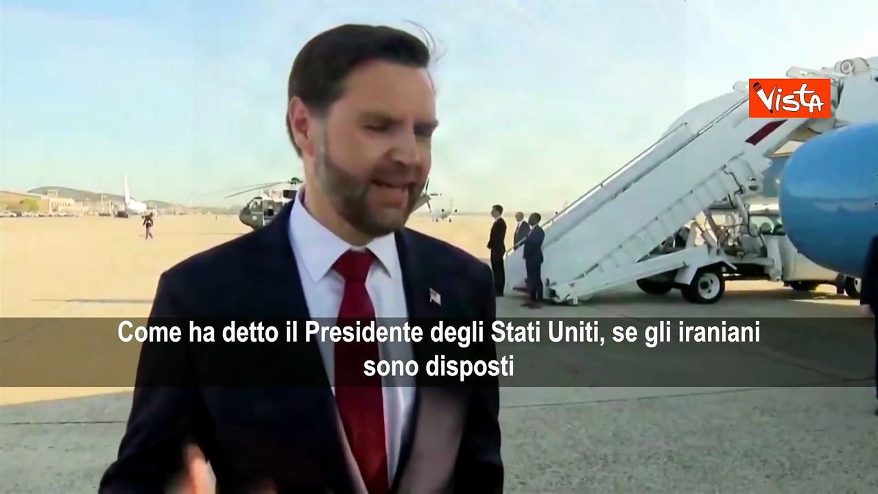 Vance su colloqui Iran: Se ci prenderanno in giro non saremo ricettivi