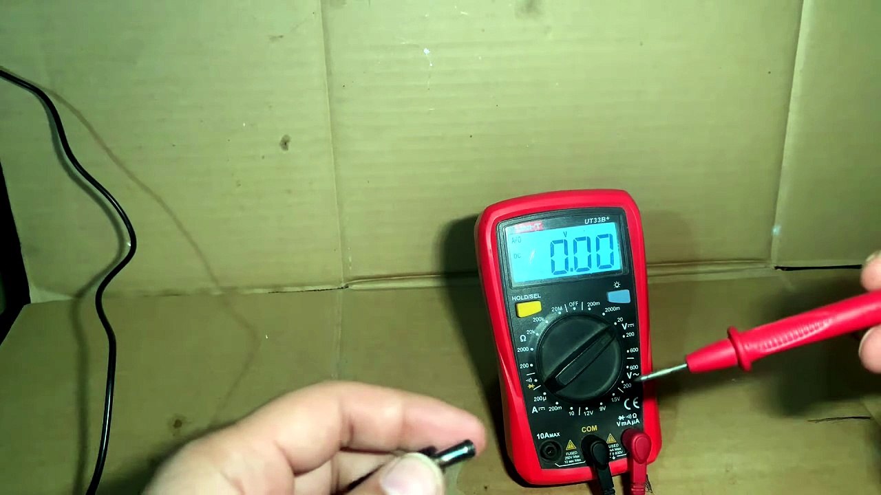 How to Check DC voltage on Multimeter #voltage