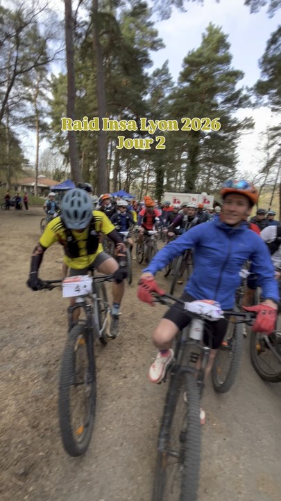 Raid Insa Lyon 2K26 Jour 2 W/ Los ColombianoooosUne deuxième journée bien roulaaaaante, on a mis les voiles (face au vent) à vélo avant de dérouler sur le trail 🤪Pas perdu le nord pour l’orientation ni pour les ravitos 😋On termine en beauté demain