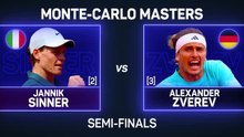 Sinner sets up Alcaraz showdown in Monte-Carlo