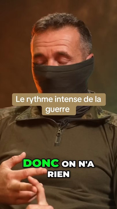 Le rythme intense de la guerre