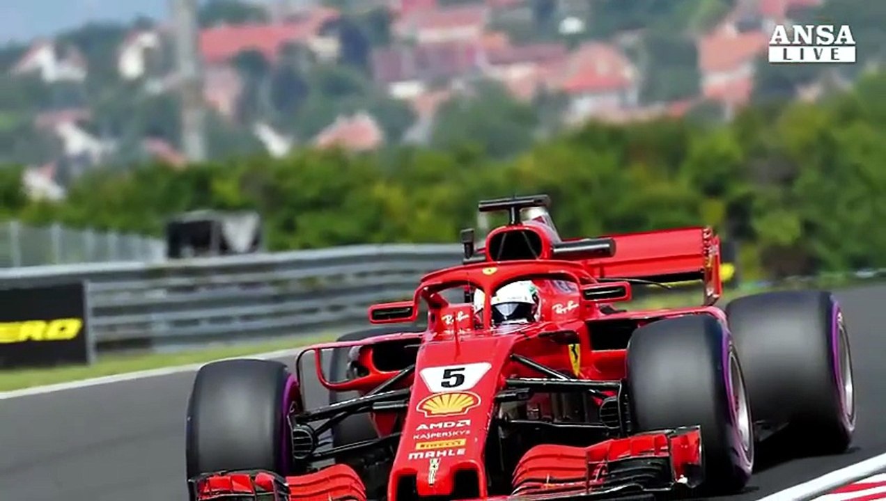 Gp di Ungheria: Sebastian Vettel fa ben sperare nelle libere