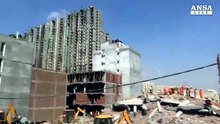 India, crolla un edificio in costruzione: tre morti