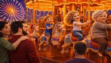 Çizgi Film Çocuk | 3D Luna Park  🌍 Red Fire-Çarpışan Arbalar ...vb.(Bölüm 3)